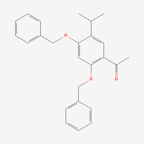 1-[2,4-bis(phenylmethoxy)-5-propan-2-ylphenyl]ethanone (CAS: 747414-18-2) - Related Chemical Product