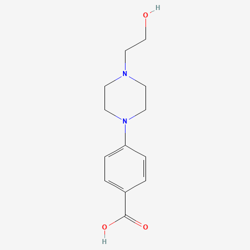 4-[4-(2-hydroxyethyl)piperazin-1-yl]benzoic acid (CAS: 889939-81-5) - Related Chemical Product