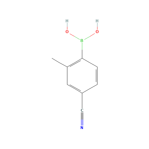 (4-cyano-2-methylphenyl)boronic acid (CAS: 313546-18-8) - Related Chemical Product