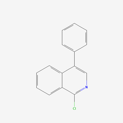1-chloro-4-phenylisoquinoline (CAS: 65810-96-0) - Chemical Structure and Molecular Formula 