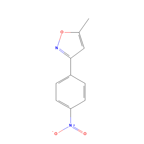 5-methyl-3-(4-nitrophenyl)-1,2-oxazole (CAS: 30213-79-7) - Related Chemical Product