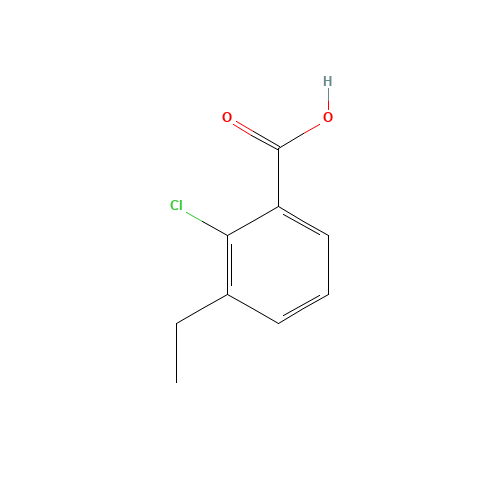 2-chloro-3-ethylbenzoic acid (CAS: 62089-36-5) - Related Chemical Product