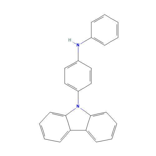 4-carbazol-9-yl-N-phenylaniline (CAS: 858641-06-2) - Related Chemical Product