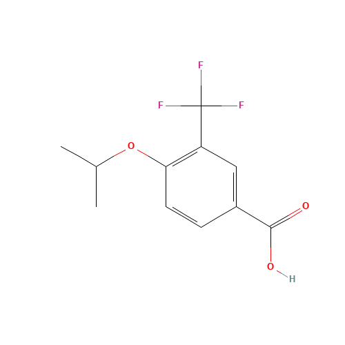 4-propan-2-yloxy-3-(trifluoromethyl)benzoic acid (CAS: 213598-16-4) - Related Chemical Product