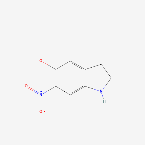 5-methoxy-6-nitro-2,3-dihydro-1H-indole (CAS: 23772-38-5) - Related Chemical Product