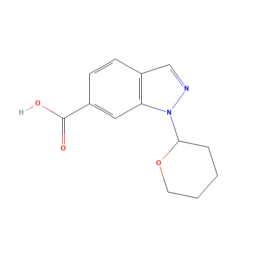 1-(oxan-2-yl)indazole-6-carboxylic acid (CAS: 1017792-97-0) - Related Chemical Product
