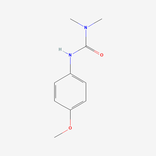 3-(4-methoxyphenyl)-1,1-dimethylurea (CAS: 7160-02-3) - Chemical Structure and Molecular Formula 