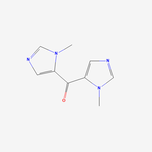 bis(3-methylimidazol-4-yl)methanone (CAS: 406216-47-5) - Chemical Structure and Molecular Formula 