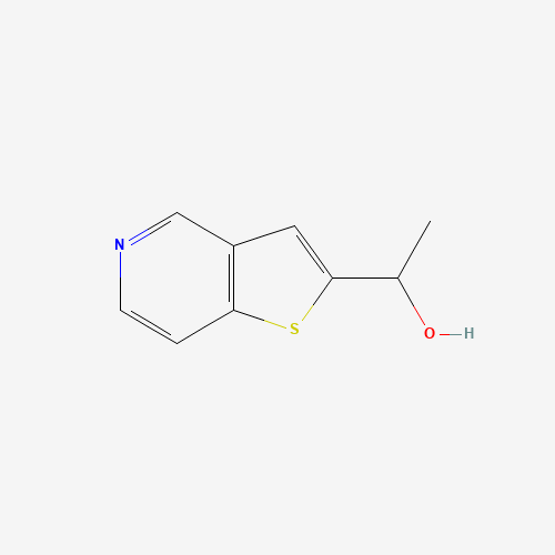1-thieno[3,2-c]pyridin-2-ylethanol (CAS: 1313726-87-2) - Chemical Structure and Molecular Formula 