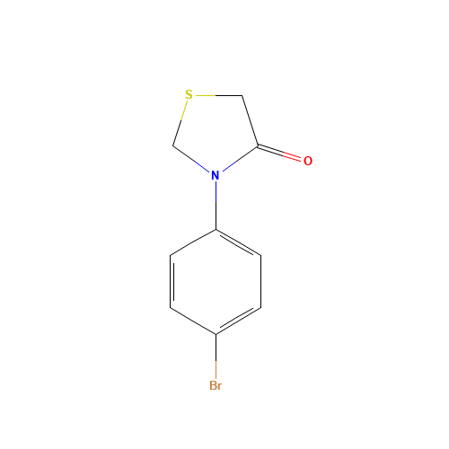 3-(4-bromophenyl)-1,3-thiazolidin-4-one (CAS: 338753-34-7) - Related Chemical Product