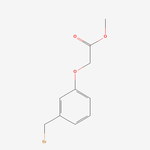 methyl 2-[3-(bromomethyl)phenoxy]acetate (CAS: 136645-26-6) - Related Chemical Product