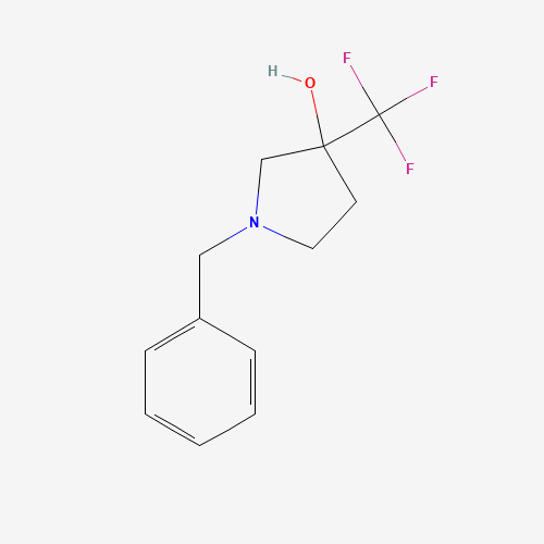 1-benzyl-3-(trifluoromethyl)pyrrolidin-3-ol (CAS: 1211580-89-0) - Related Chemical Product