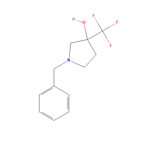 1-benzyl-3-(trifluoromethyl)pyrrolidin-3-ol (CAS: 1211580-89-0) - Related Chemical Product
