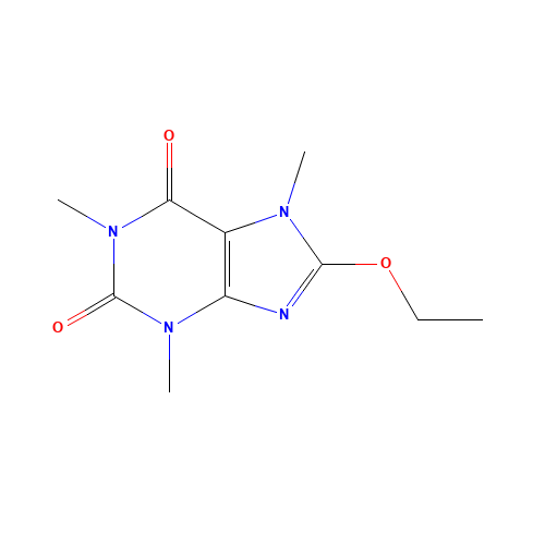 8-ethoxy-1,3,7-trimethylpurine-2,6-dione (CAS: 577-66-2) - Related Chemical Product