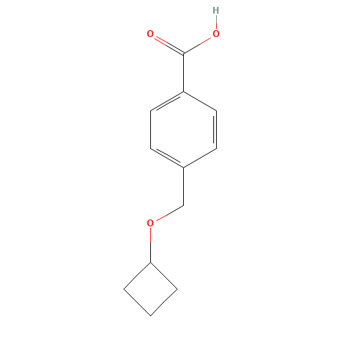 4-(cyclobutyloxymethyl)benzoic acid (CAS: 877213-08-6) - Related Chemical Product