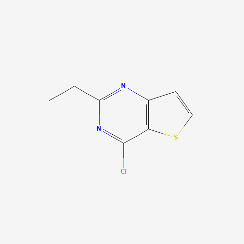 4-chloro-2-ethylthieno[3,2-d]pyrimidine (CAS: 117299-62-4) - Chemical Structure and Molecular Formula 