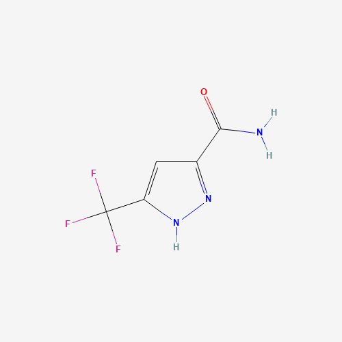5-(trifluoromethyl)-1H-pyrazole-3-carboxamide (CAS: 1276541-94-6) - Related Chemical Product