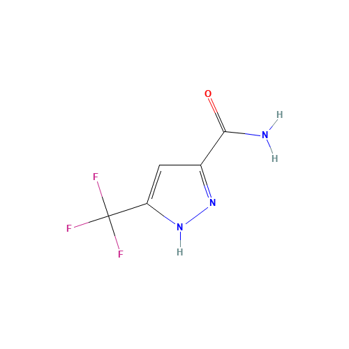 5-(trifluoromethyl)-1H-pyrazole-3-carboxamide (CAS: 1276541-94-6) - Related Chemical Product
