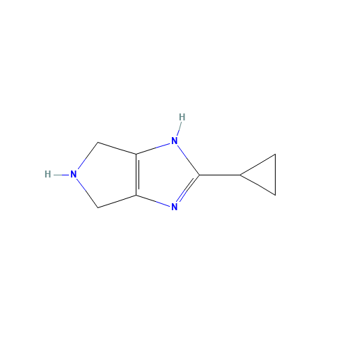2-cyclopropyl-1,4,5,6-tetrahydropyrrolo[3,4-d]imidazole (CAS: 1329996-87-3) - Related Chemical Product