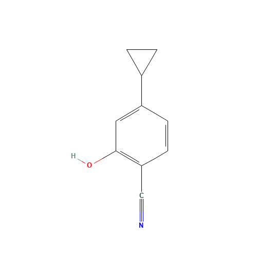 4-cyclopropyl-2-hydroxybenzonitrile (CAS: 1421253-27-1) - Related Chemical Product