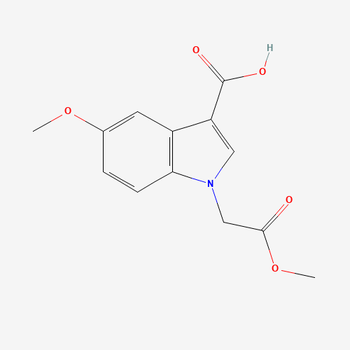 5-methoxy-1-(2-methoxy-2-oxoethyl)indole-3-carboxylic acid (CAS: 1404532-09-7) - Related Chemical Product