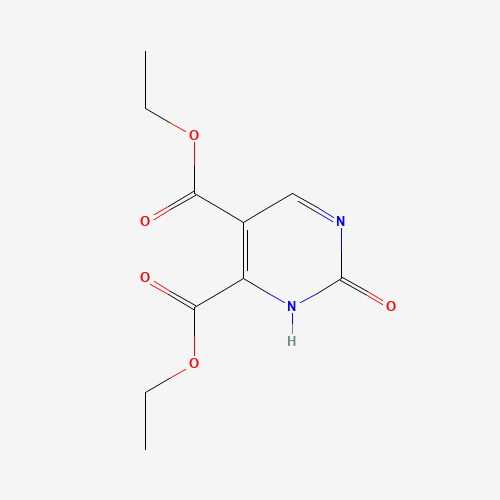 diethyl 2-oxo-1H-pyrimidine-5,6-dicarboxylate (CAS: 62328-19-2) - Chemical Structure and Molecular Formula 