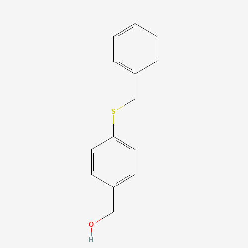 (4-benzylsulfanylphenyl)methanol (CAS: 3448-98-4) - Chemical Structure and Molecular Formula 