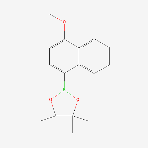 2-(4-methoxynaphthalen-1-yl)-4,4,5,5-tetramethyl-1,3,2-dioxaborolane (CAS: 269410-16-4) - Related Chemical Product