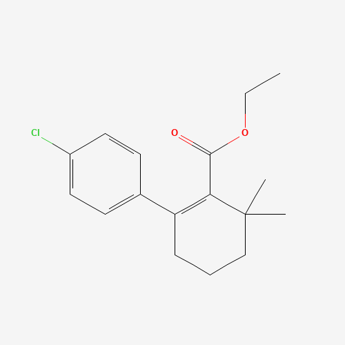 ethyl 2-(4-chlorophenyl)-6,6-dimethylcyclohexene-1-carboxylate (CAS: 1257045-69-4) - Related Chemical Product