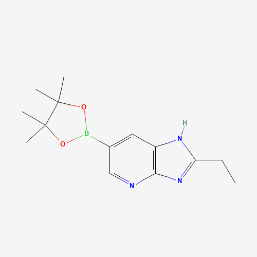 2-ethyl-6-(4,4,5,5-tetramethyl-1,3,2-dioxaborolan-2-yl)-1H-imidazo[4,5-b]pyridine (CAS: 1373622-16-2) - Related Chemical Product