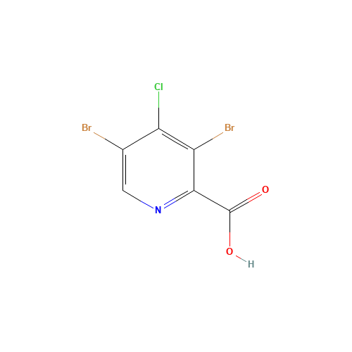 3,5-dibromo-4-chloropyridine-2-carboxylic acid (CAS: 698393-07-6) - Related Chemical Product