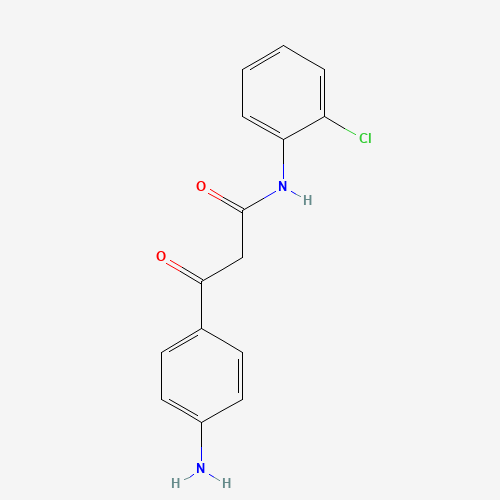 3-(4-aminophenyl)-N-(2-chlorophenyl)-3-oxopropanamide (CAS: 62253-94-5) - Related Chemical Product
