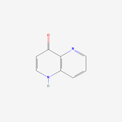 1H-1,5-naphthyridin-4-one (CAS: 5423-54-1) - Chemical Structure and Molecular Formula 