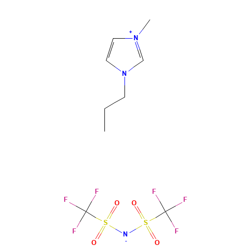bis(trifluoromethylsulfonyl)azanide;1-methyl-3-propylimidazol-1-ium (CAS: 216299-72-8) - Related Chemical Product