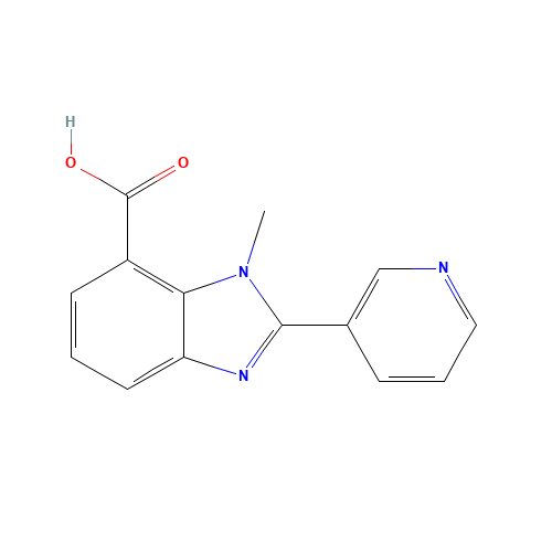 3-methyl-2-pyridin-3-ylbenzimidazole-4-carboxylic acid (CAS: 1356481-40-7) - Related Chemical Product