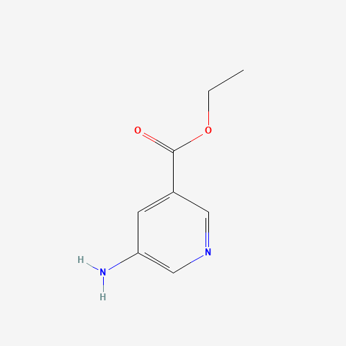 ethyl 5-aminopyridine-3-carboxylate chemical structure ethyl 5-aminopyridine-3-carboxylate (CAS: 17285-76-6) - Chemical Structure and Molecular Formula
