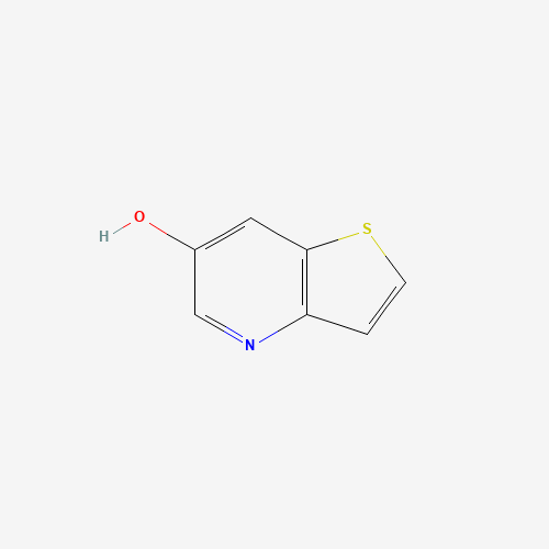 thieno[3,2-b]pyridin-6-ol (CAS: 115063-93-9) - Chemical Structure and Molecular Formula 