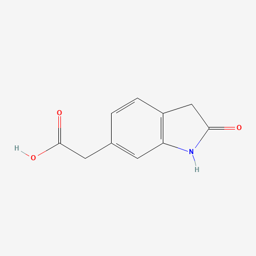 2-(2-oxo-1,3-dihydroindol-6-yl)acetic acid (CAS: 101566-05-6) - Related Chemical Product