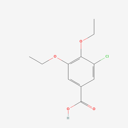 3-chloro-4,5-diethoxybenzoic acid (CAS: 766523-19-7) - Related Chemical Product