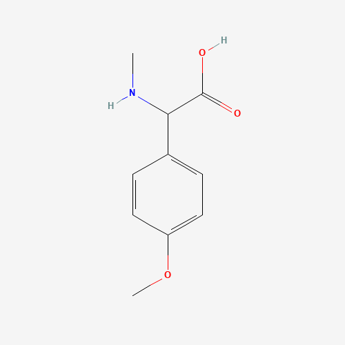 2-(4-methoxyphenyl)-2-(methylamino)acetic acid (CAS: 91012-98-5) - Related Chemical Product