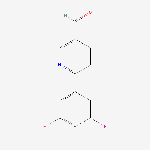 6-(3,5-difluorophenyl)pyridine-3-carbaldehyde (CAS: 898404-56-3) - Related Chemical Product