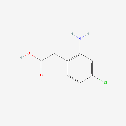 2-(2-amino-4-chlorophenyl)acetic acid (CAS: 177985-31-8) - Related Chemical Product
