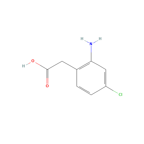 2-(2-amino-4-chlorophenyl)acetic acid (CAS: 177985-31-8) - Related Chemical Product