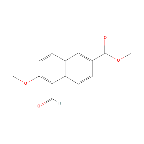 methyl 5-formyl-6-methoxynaphthalene-2-carboxylate (CAS: 364372-32-7) - Related Chemical Product