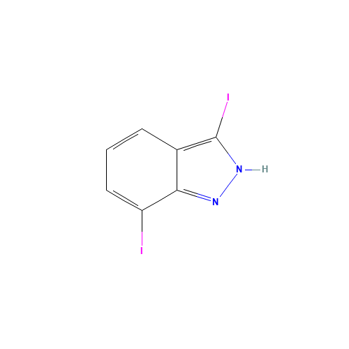 3,7-diiodo-2H-indazole (CAS: 1000342-61-9) - Related Chemical Product