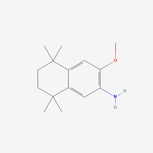 3-methoxy-5,5,8,8-tetramethyl-6,7-dihydronaphthalen-2-amine (CAS: 457065-49-5) - Related Chemical Product