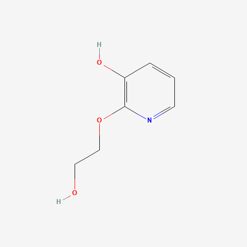 2-(2-hydroxyethoxy)pyridin-3-ol (CAS: 156840-58-3) - Chemical Structure and Molecular Formula 