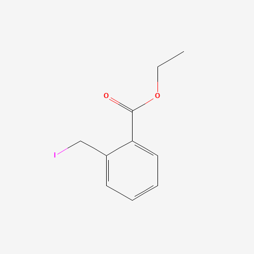 ethyl 2-(iodomethyl)benzoate (CAS: 194491-03-7) - Chemical Structure and Molecular Formula 