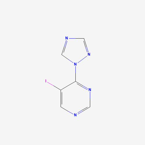 5-iodo-4-(1,2,4-triazol-1-yl)pyrimidine (CAS: 1428881-69-9) - Related Chemical Product