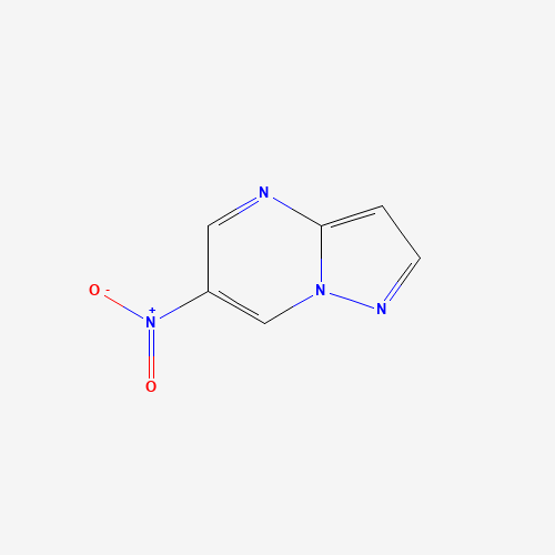 6-nitropyrazolo[1,5-a]pyrimidine (CAS: 55405-65-7) - Chemical Structure and Molecular Formula 